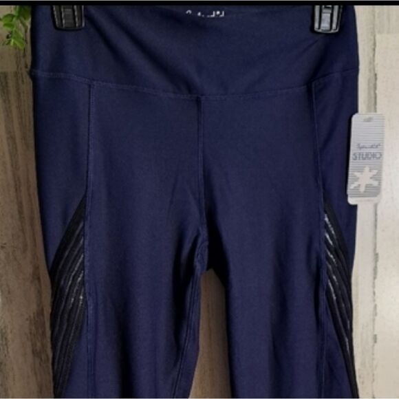 NWT Splendid Leggings Peacock Sheer Active wear - Picture 12 of 14